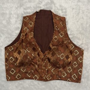 Designer Sleeveless Koti Blouse